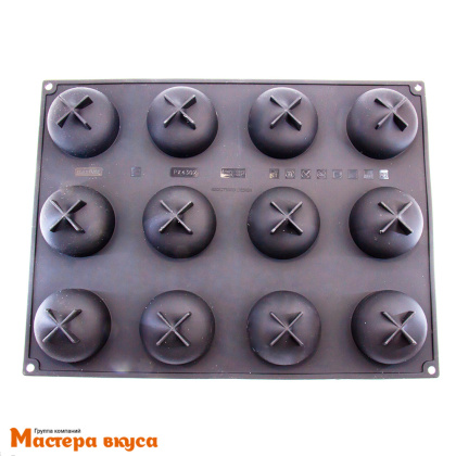 Форма силиконовая Pavoflex DROP (12 ячеек), (Италия)