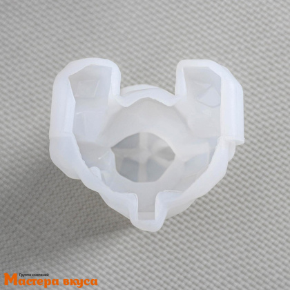 Молд силиконовый  3D МИШКА ОРИГАМИ, изд h5.8 см (шоколад~38гр) (тонкий силикон)