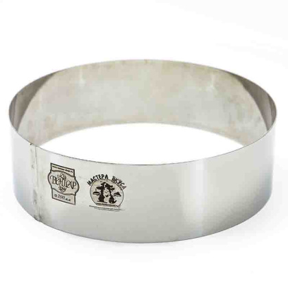 Форма-резак Кольцо D-200,  h60 (нерж.сталь) ВЕНТСАР