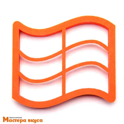 Вырубка пластик ФЛАГ, 8 см 