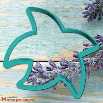 Вырубка пластик МОРСКАЯ ЗВЕЗДА, 9 см