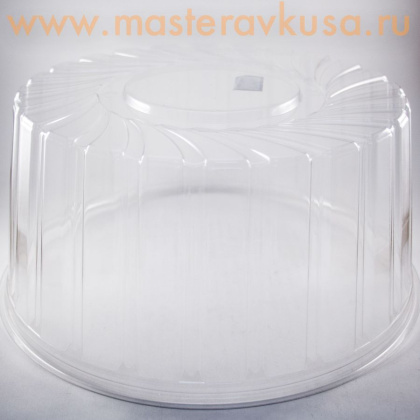 Контейнер круглый,  D220  h109 мм (комплект дно БЕЛОЕ/крышка), УК-290ВБ