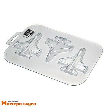 Форма для шоколада пластиковая ИСТРЕБИТЕЛЬ, 66*85*11 мм