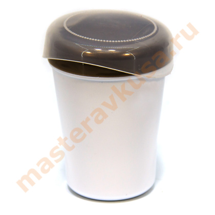 Сито для опудривания сахарной пудрой и какао (диспенсер), пластик 7,5*9,5 см