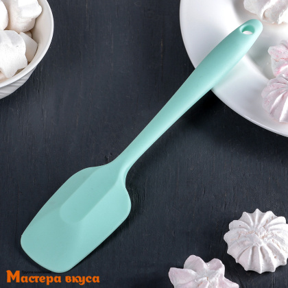 Лопатка силиконовая безшовная 21 см, (ложка), "Винфор"