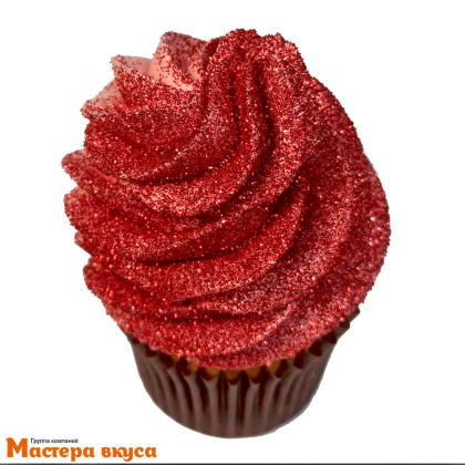 Пищевые блёстки (глиттер) Caramella КРАСНЫЙ, 5 г мелкая фракция