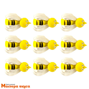 Сахарная фигурка ПЧЕЛКА объемная (набор 9 шт)