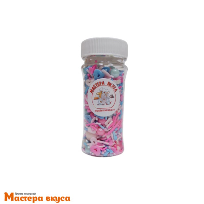 Посыпка  микс Девочка или Мальчик?, 50 гр