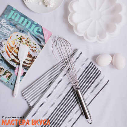 Венчик кулинарный ручка металл, 35 см, нерж.сталь "Сильвер"