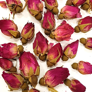 Цветы Розы чайной (бутоны сушеные целыые), 20 гр 