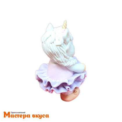 Молд силиконовый  3D МИЛАШКА-ЕДИНОРОГ, изд 5*h8,3 см (шоколад~70гр)