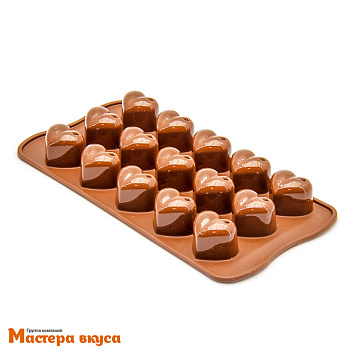 Форма для шоколада силиконовая Silikomart (изи-шок) MONAMOUR, Силикомарт (Италия)