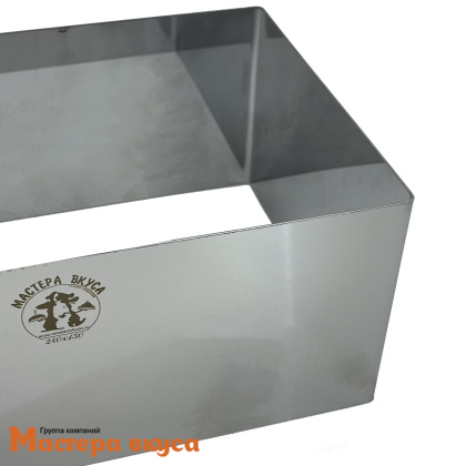 Форма-резак Прямоугольник 240*150, h100 мм (нерж.сталь) ВЕНТСАР 