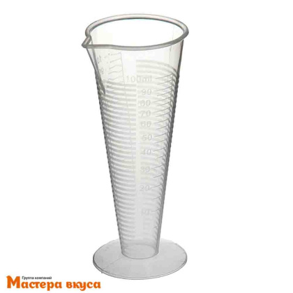 Мензурка пластиковая, 100 мл