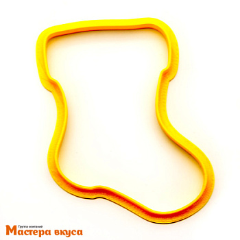 Вырубка пластик  ВАЛЕНОК, 10 см