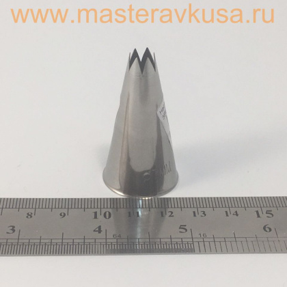 Насадка стальная ОТКРЫТАЯ ЗВЕЗДА,  7 мм,  (BS107)