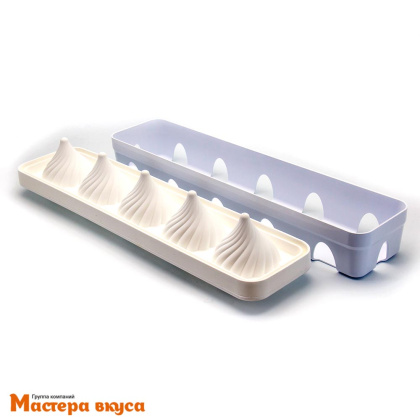 Форма силиконовая Silikomart RUSSIAN Русские купола (форма+лоток), (Италия)