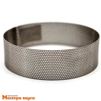 Форма-резак для выпечки перфорированное (термо-циркуляция) КОЛЬЦО  D-140, h30 (нерж.сталь)