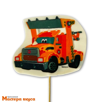 Топпер сахарный "Турбозавры. Буль грузовик-эвакуатор", ~10 см ©