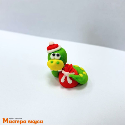 Сахарная фигурка  ЗМЕЙКА, h~4,5см d~3см