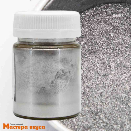 Пищевой блеск плотный Иран, СЕРЕБРЯНЫЙ, 10 гр