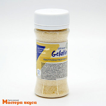 Желатин говяжий быстрораствор. ILbakery 220bloom, Халяль 50 гр