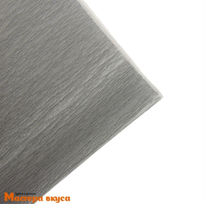 Бумага упаковочная гофрированная Серебряная, 30г, ш-50см, 2м