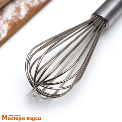Венчик кулинарный  с усиленными струнами, 27 см, нерж.сталь