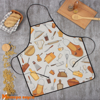 Фартук "Кухня" 70*80 см, 100% полиэстер