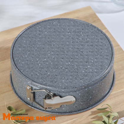 Форма для выпечки разъемная, D20см h-6см, (антипригарное покрытие) Круг "Мрамор"