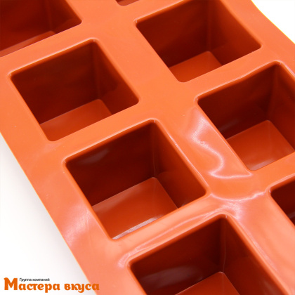 Форма силиконовая КУБ, ячейка 50*50 мм, (8 ячеек) 26*15 см