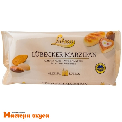 Паста сахарно-миндальная Марципан 52 %, Lubecа (Германия), 200 гр