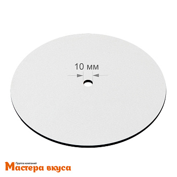 Подложка деревянная 3мм с отверстием(8-10 мм) D30 см ламинированная