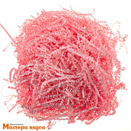 Бумажный наполнитель декоративный, РОЗОВАЯ ПАСТЕЛЬ, 50гр
