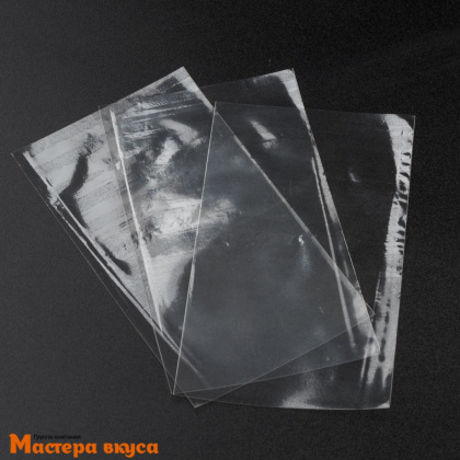 Пакет для пряников и леденцов  7*12 см (ш*в) БЕЗ КЛЕЕВОГО КЛАПАНА, упак 100 шт