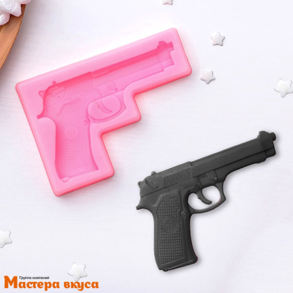 Молд силиконовый ПИСТОЛЕТ 11*7,5*1 см