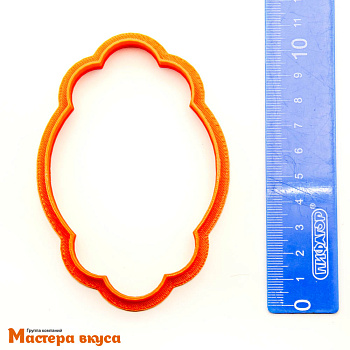 Вырубка пластик РАМКА №6, 10 см 