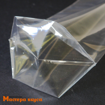 Пакет для сладостей  с квадратным дном 320*140 мм дно 70 мм, прозрачный, 1 шт