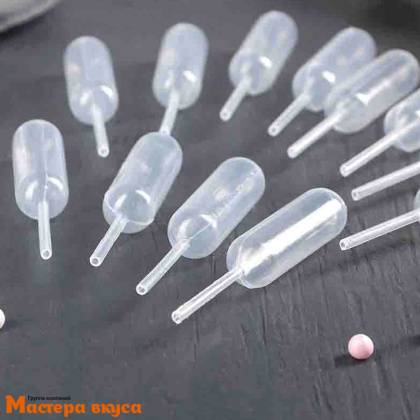 Пипетки для соуса "Капсула", 1,5*6,5 см, 4 мл, в наборе 12 шт
