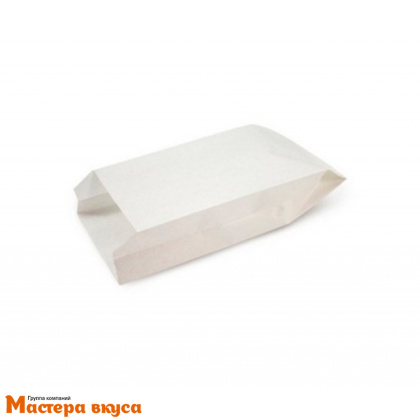 Пакет бумажный 350*250*55 мм, без окна, (белый)