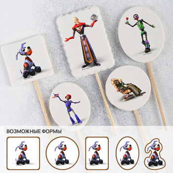 Фотопечать Робики, для топперов, №34