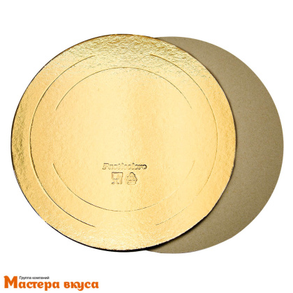 Подложка 1,2 мм, D280 мм односторонняя золото