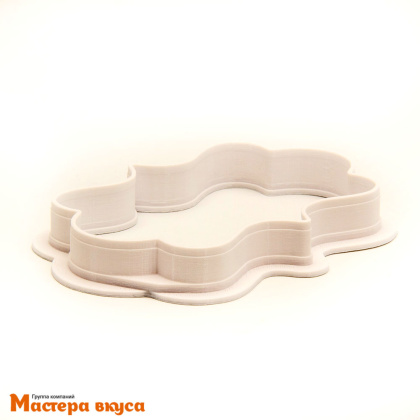 Вырубка пластик РАМКА №1, 8 см 