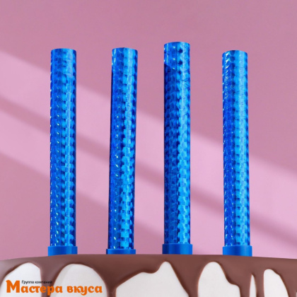 Фейерверк, холодный фонтан 12 см, ГОЛУБЫЕ ИСКРЫ, цветное пламя, упак 1 шт