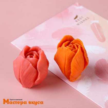 Молд силиконовый  3D ТЮЛЬПАН, изд d5см h4,8см (~32гр) 