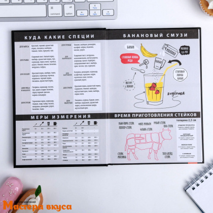 Книга для записи рецептов "100% единорог" 80 листов