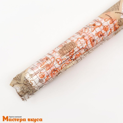 Бумага упаковочная для сладостей (подпергамент силиконизированный) СЛАДОСТИ 38 см, (5 м) 