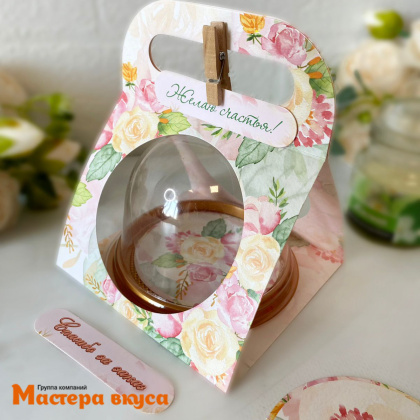 Упаковка - сумочка для купола 42,4*12 cм (Букет)