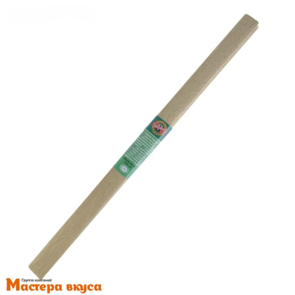 Бумага упаковочная гофрированная Золотая, 30г, ш-50см, 2м