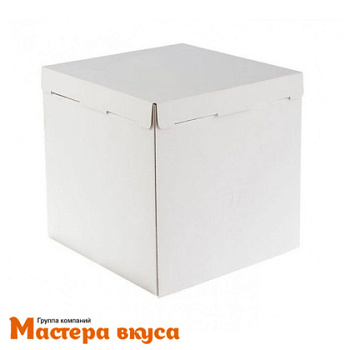 Короб для торта без окна 500*500*500 мм, белый (3-Д), АП